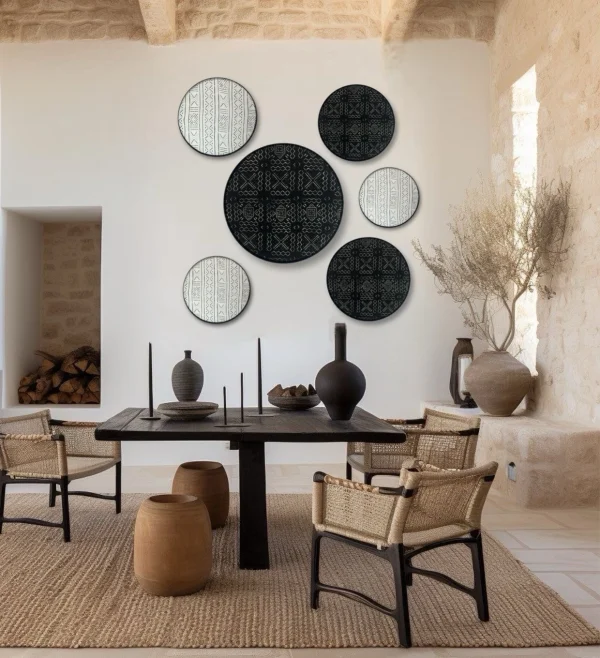 3053B126-A67F-45C1-B502-60BE972970CC Lodge Mali Mudcloth Black