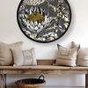 country cottage Floral Protea Grey