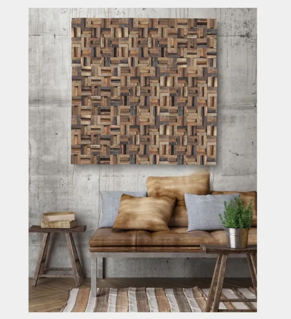 hudson wood panel Rustic Wood Panel - Hudson