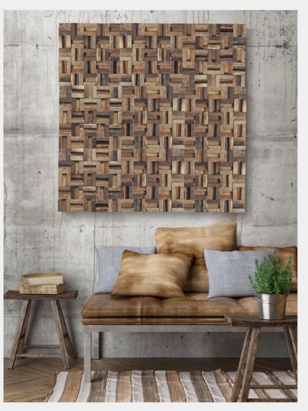 hudson wood panel Rustic Wood Panel - Hudson