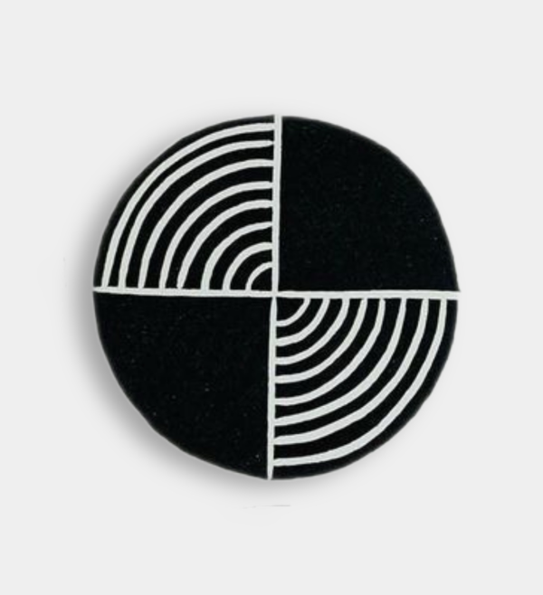 quarter spiral Modern Africa Quarter Spiral Floating frame