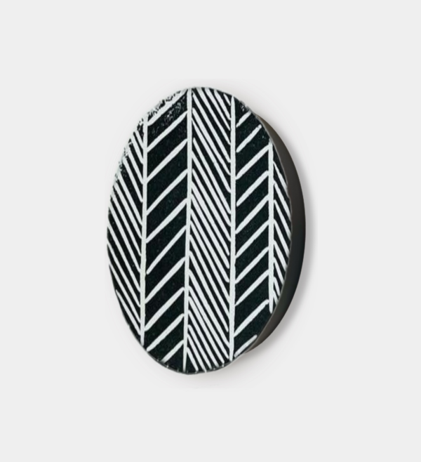 modern africa zig zag side Modern Africa Zig Zag Floating frame