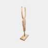 SIDE VIEW HORN NATURAL Pair of Horns Natural