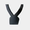 BLACK HORN CLOSE UP Pair of Horns Black